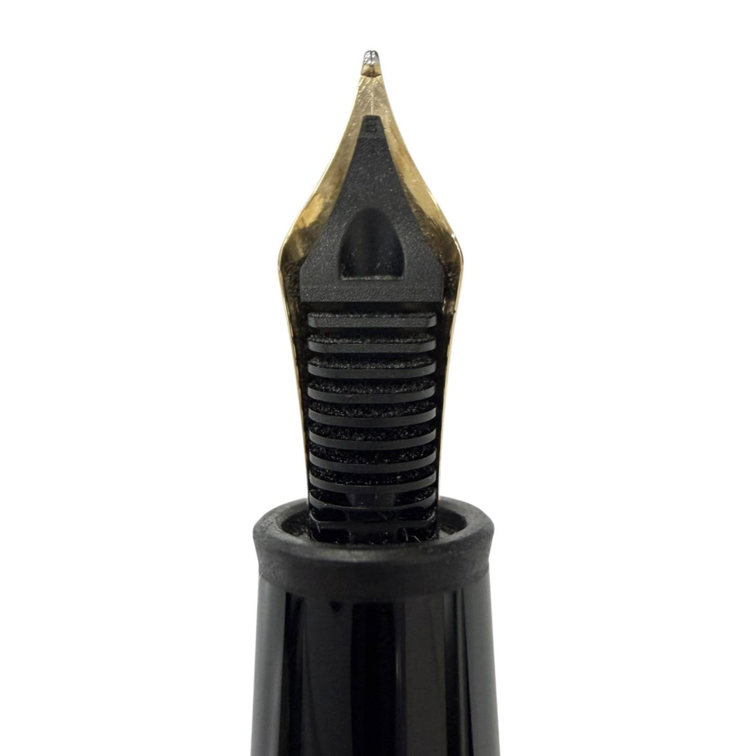 Excellent MONTBLANC fountain pen Meisterstück 145 Classic Platinum Line