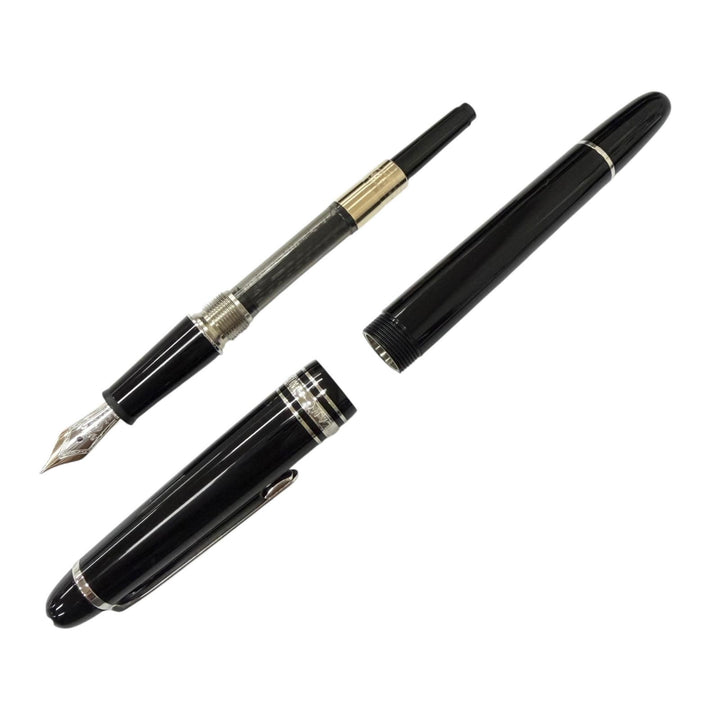 Excellent MONTBLANC fountain pen Meisterstück 145 Classic Platinum Line