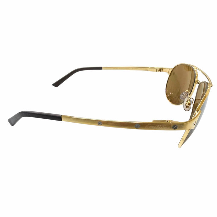Very Good Cartier sunglasses Santos Dumont 130 Double-bridge teardrop