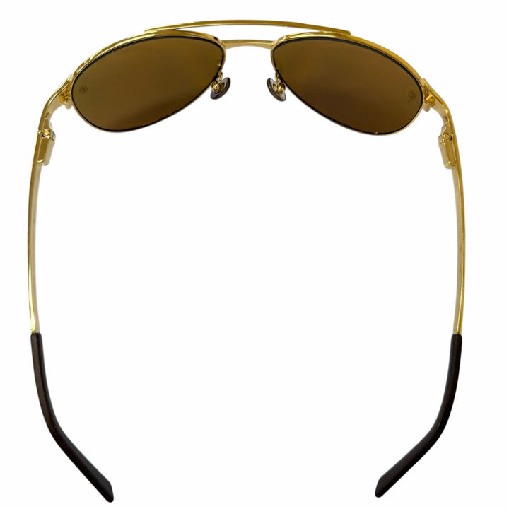 Very Good Cartier sunglasses Santos Dumont 130 Double-bridge teardrop