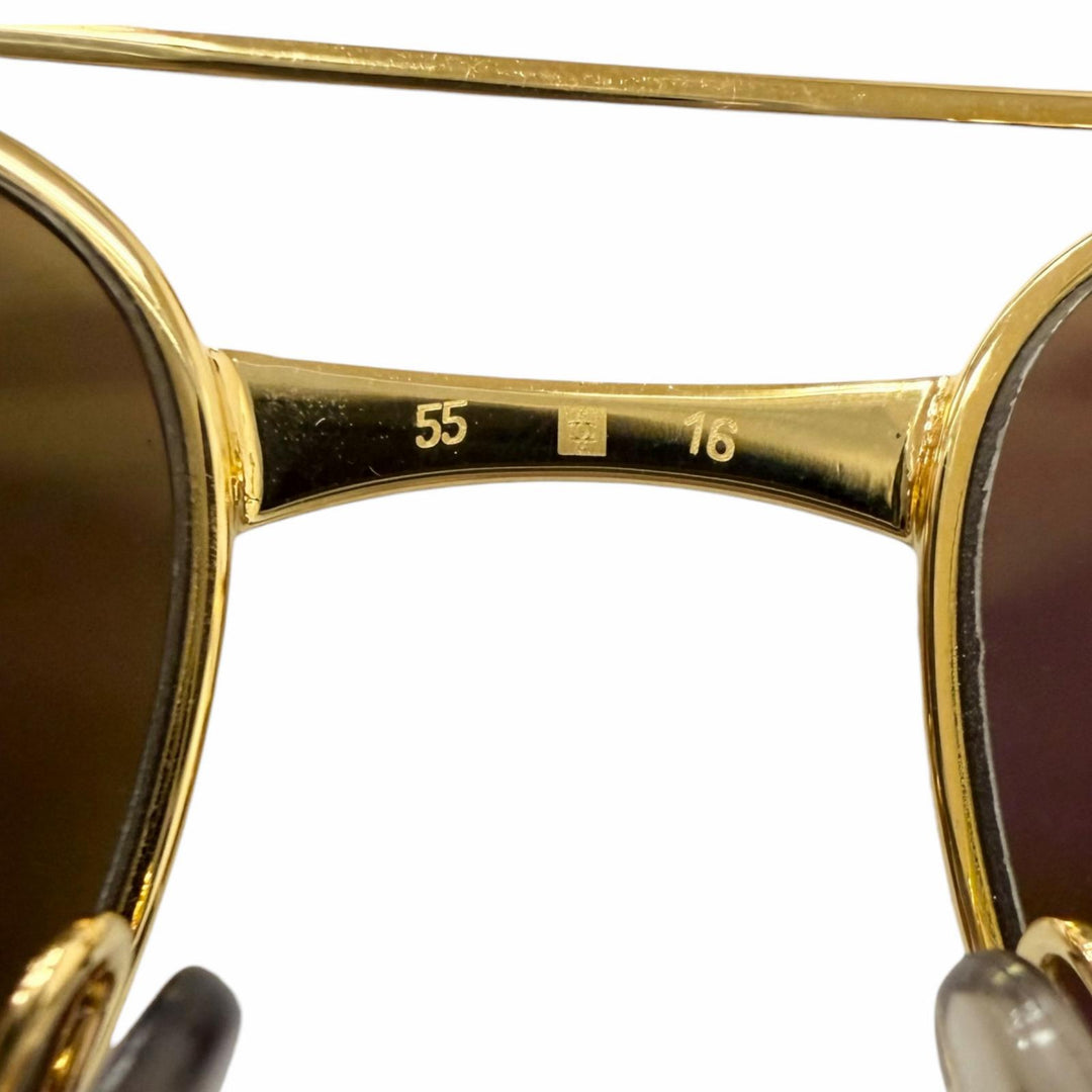 Very Good Cartier sunglasses Santos Dumont 130 Double-bridge teardrop