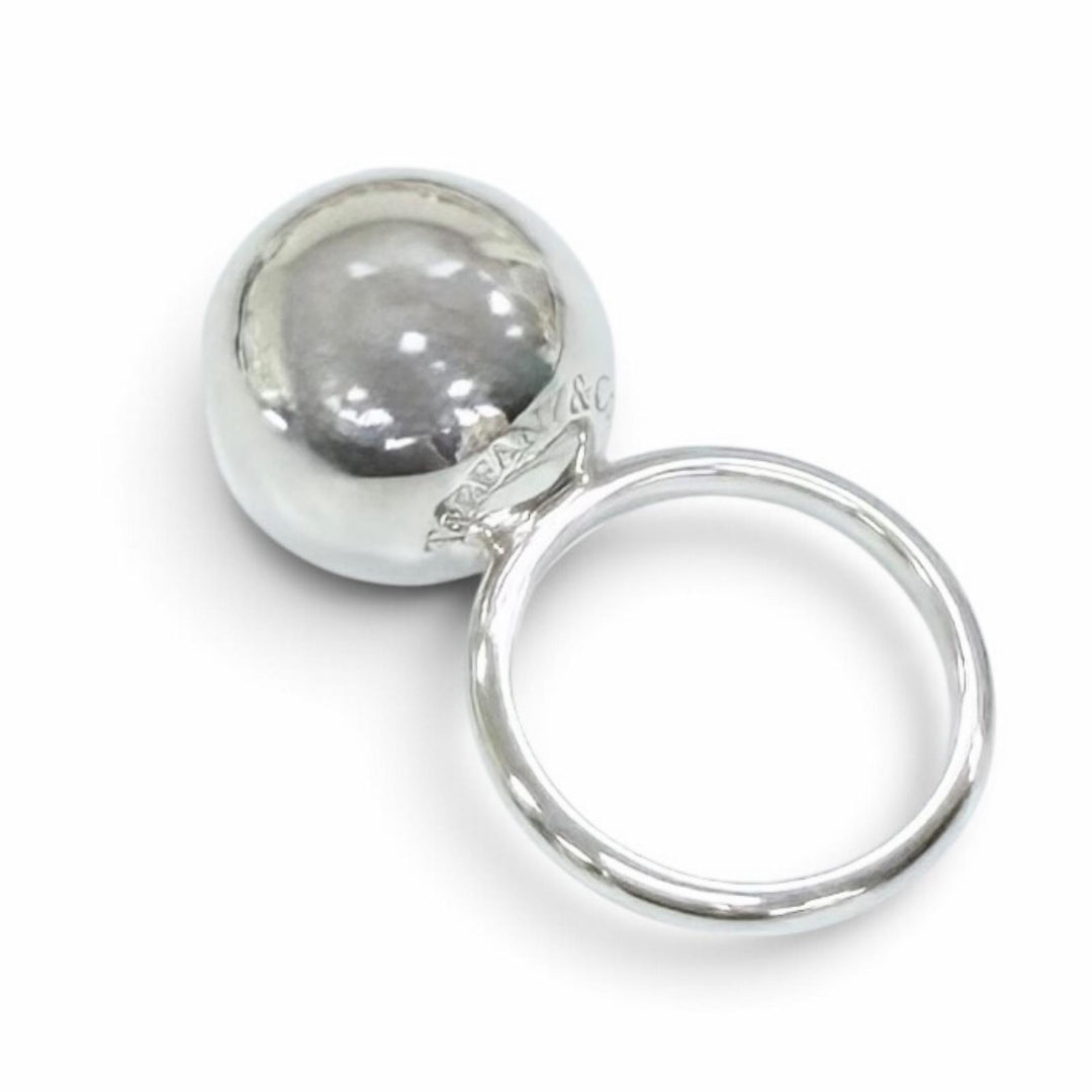 Great TIFFANY&Co. Ring ring ball ring Accessories Silver AG925 Women