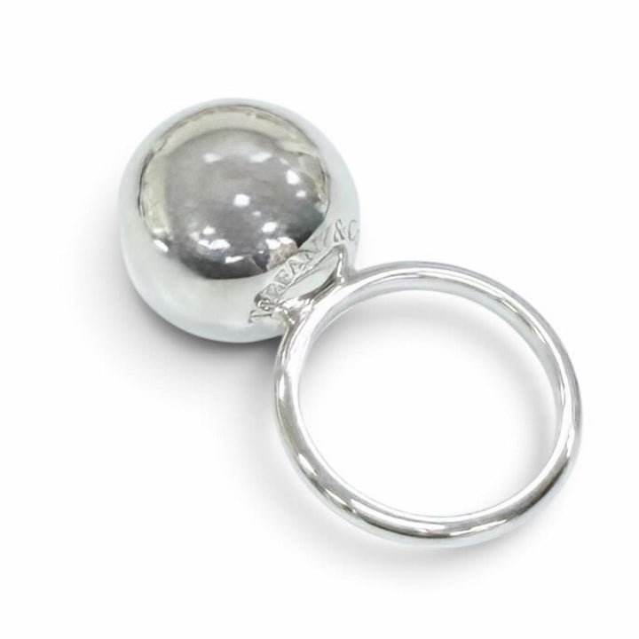 Great TIFFANY&Co. Ring ring ball ring Accessories Silver AG925 Women
