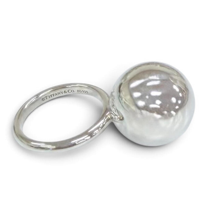 Great TIFFANY&Co. Ring ring ball ring Accessories Silver AG925 Women