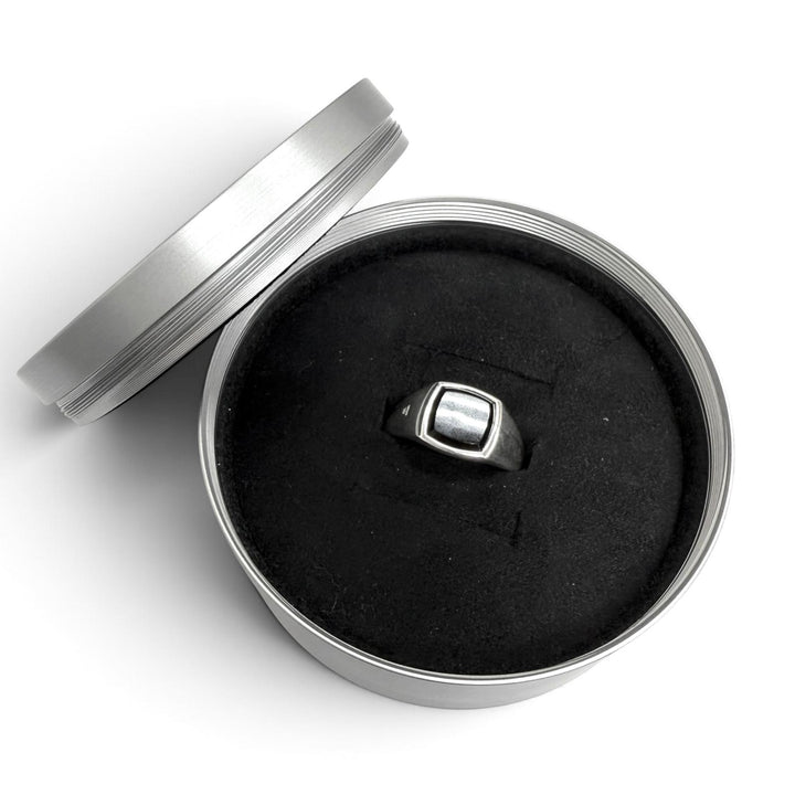 Excellent TOM WOOD Ring ring Kay Ring Polished Onyx Silver SV925 mens