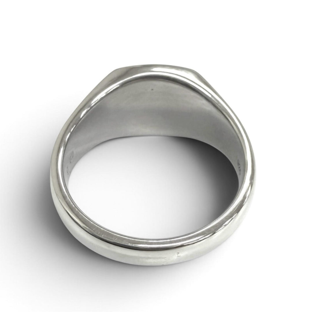 Excellent TOM WOOD Ring ring Kay Ring Polished Onyx Silver SV925 mens
