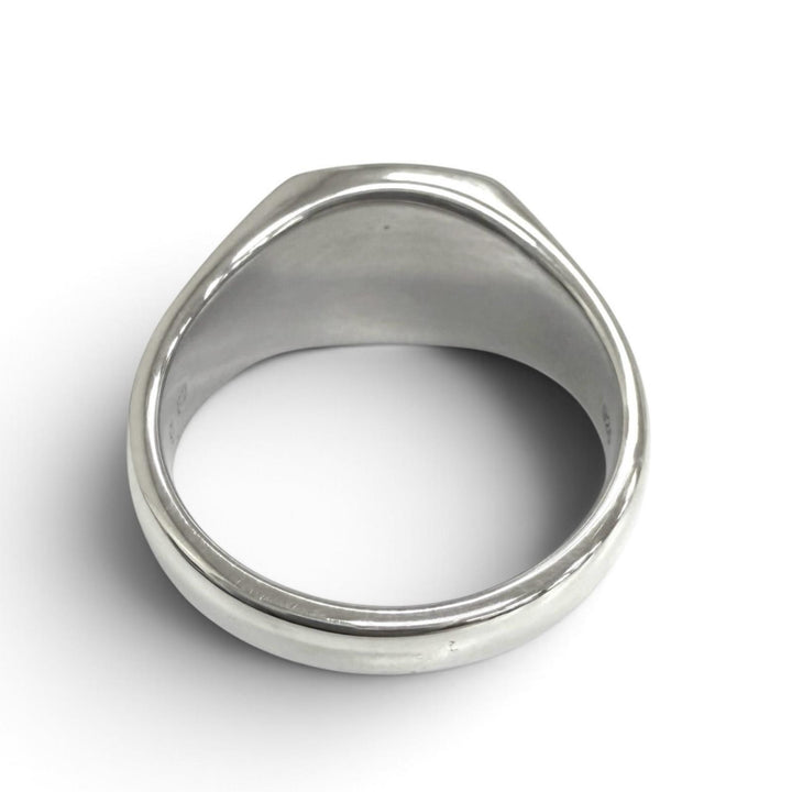Excellent TOM WOOD Ring ring Kay Ring Polished Onyx Silver SV925 mens