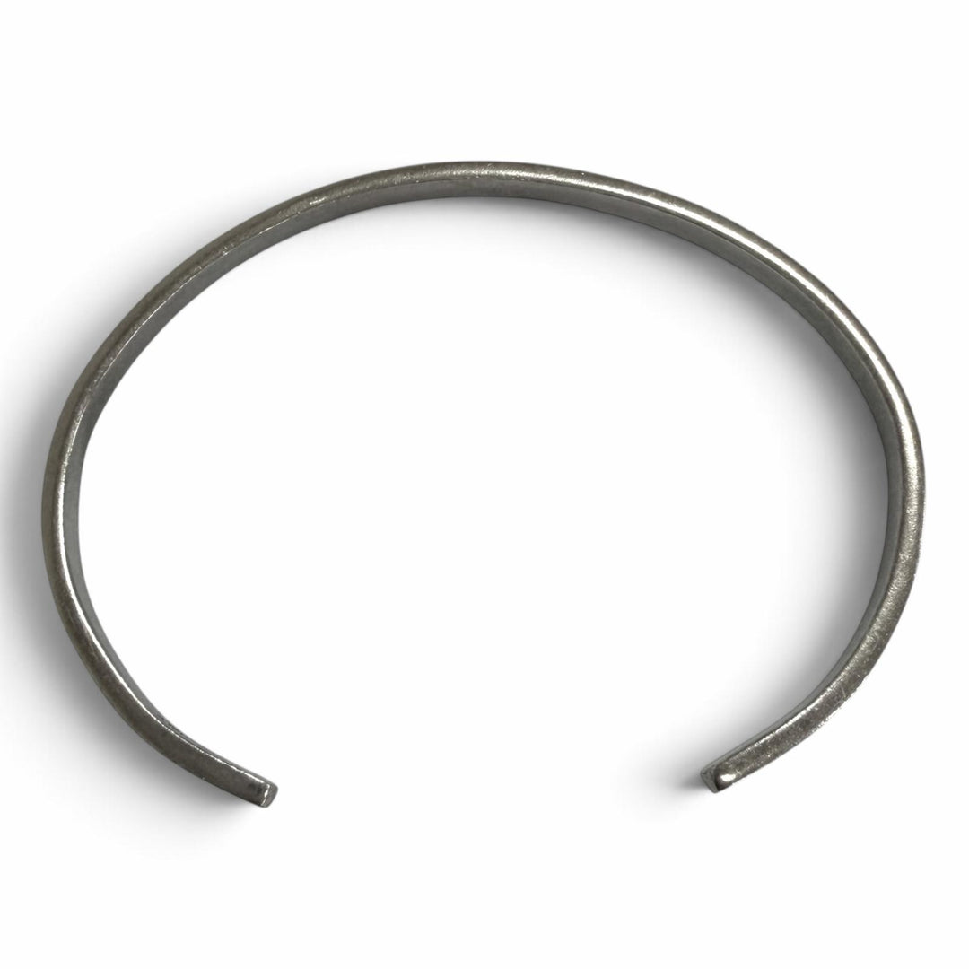 Great Maison Margiela 11 Bangle Number Logo Slim Cuff Silver SV925