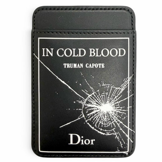 Excellent DIOR Card Case 2026 Summer Men's Collection In Cold Blood Bifold