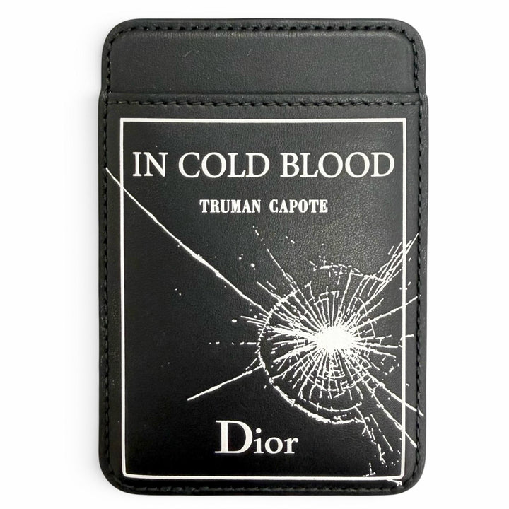 Excellent DIOR Card Case 2026 Summer Men's Collection In Cold Blood Bifold