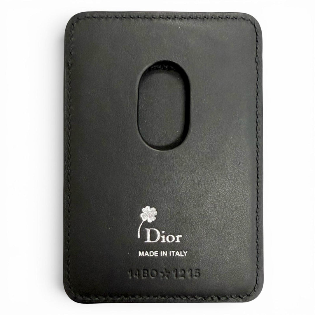 Excellent DIOR Card Case 2026 Summer Men's Collection In Cold Blood Bifold