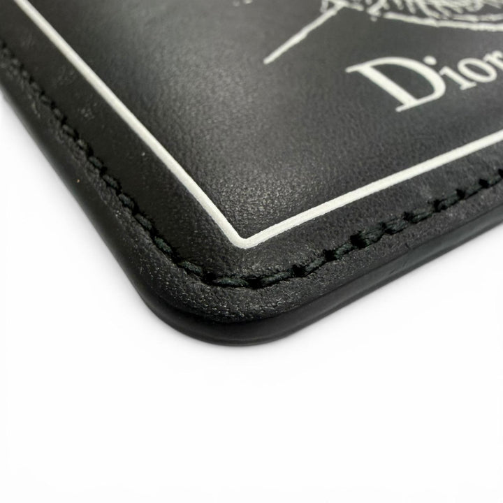 Excellent DIOR Card Case 2026 Summer Men's Collection In Cold Blood Bifold