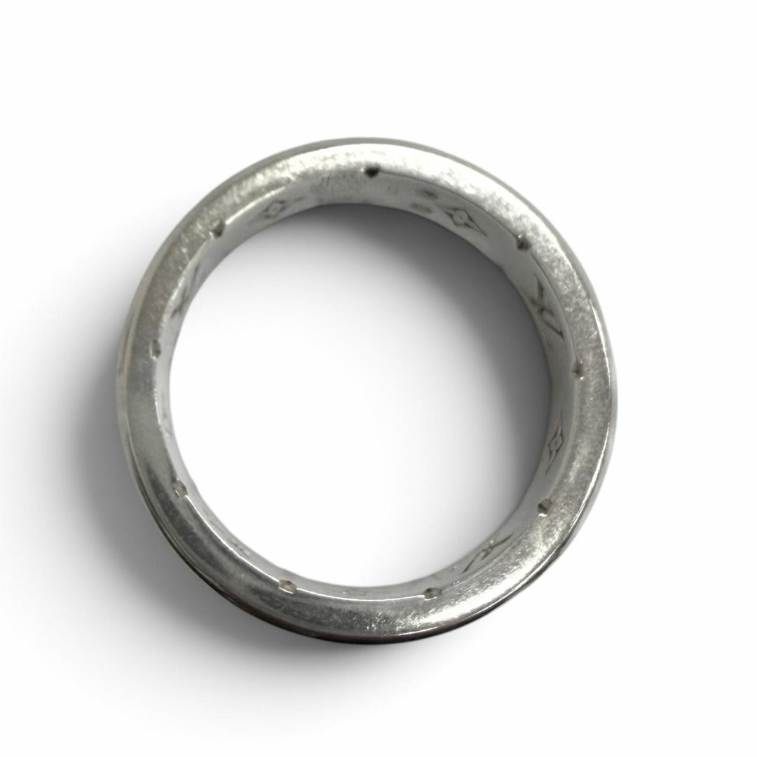Great LOUIS VUITTON Ring/LV Spikes Current product black AG925