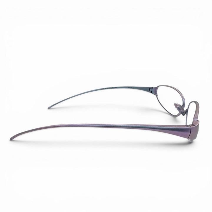 Excellent GENTLE MONSTER Glasses FUSE Metallic blue titanium Women
