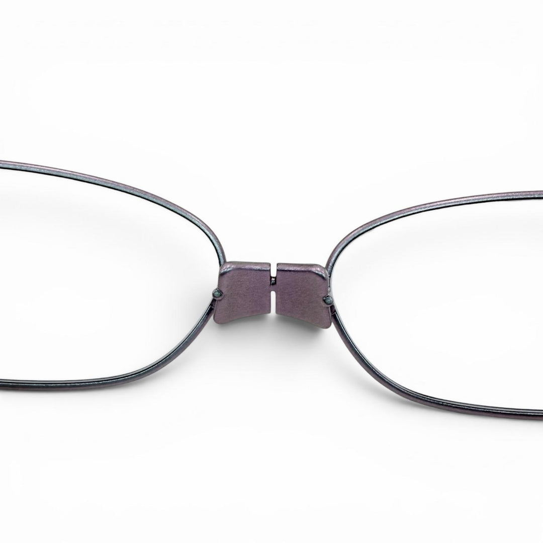 Excellent GENTLE MONSTER Glasses FUSE Metallic blue titanium Women