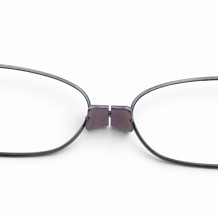 Excellent GENTLE MONSTER Glasses FUSE Metallic blue titanium Women