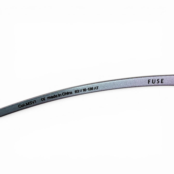Excellent GENTLE MONSTER Glasses FUSE Metallic blue titanium Women