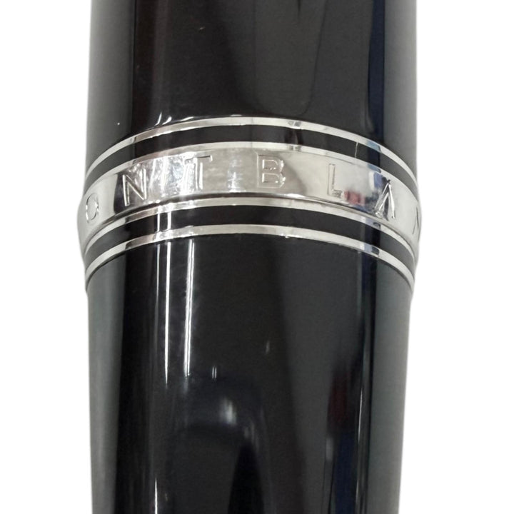 Great MONTBLANC Ballpoint pen BOHEME black Blue Gemstone mens