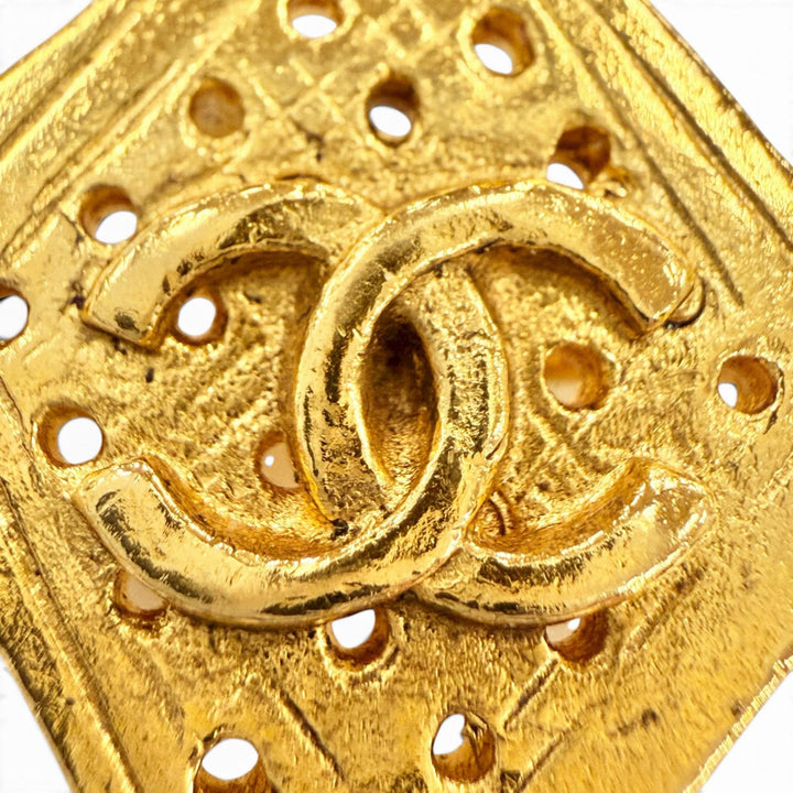 Excellent CHANEL Brooch gold Women 94P