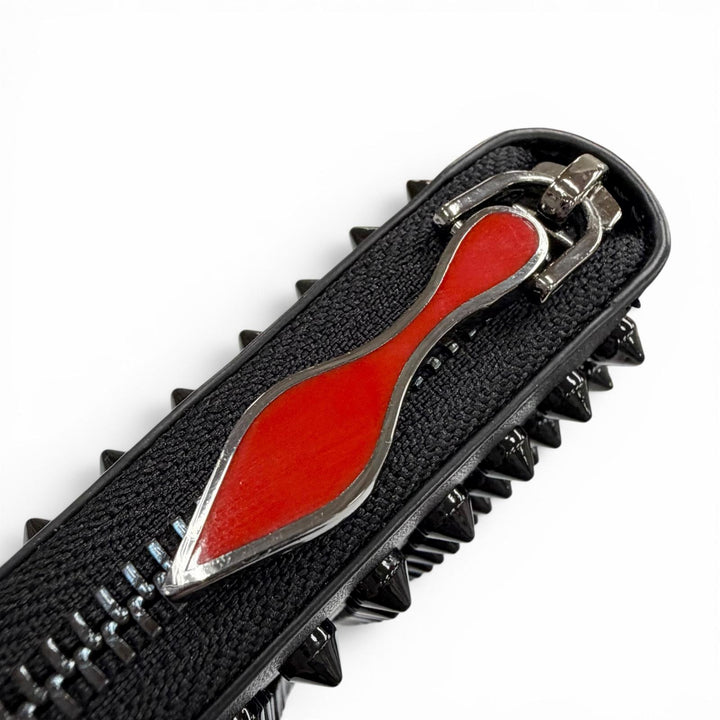 Pristine Christian Louboutin Purse black leather mens