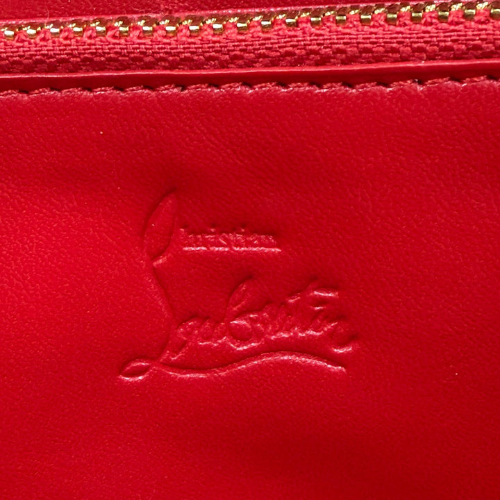 Pristine Christian Louboutin Purse black leather mens