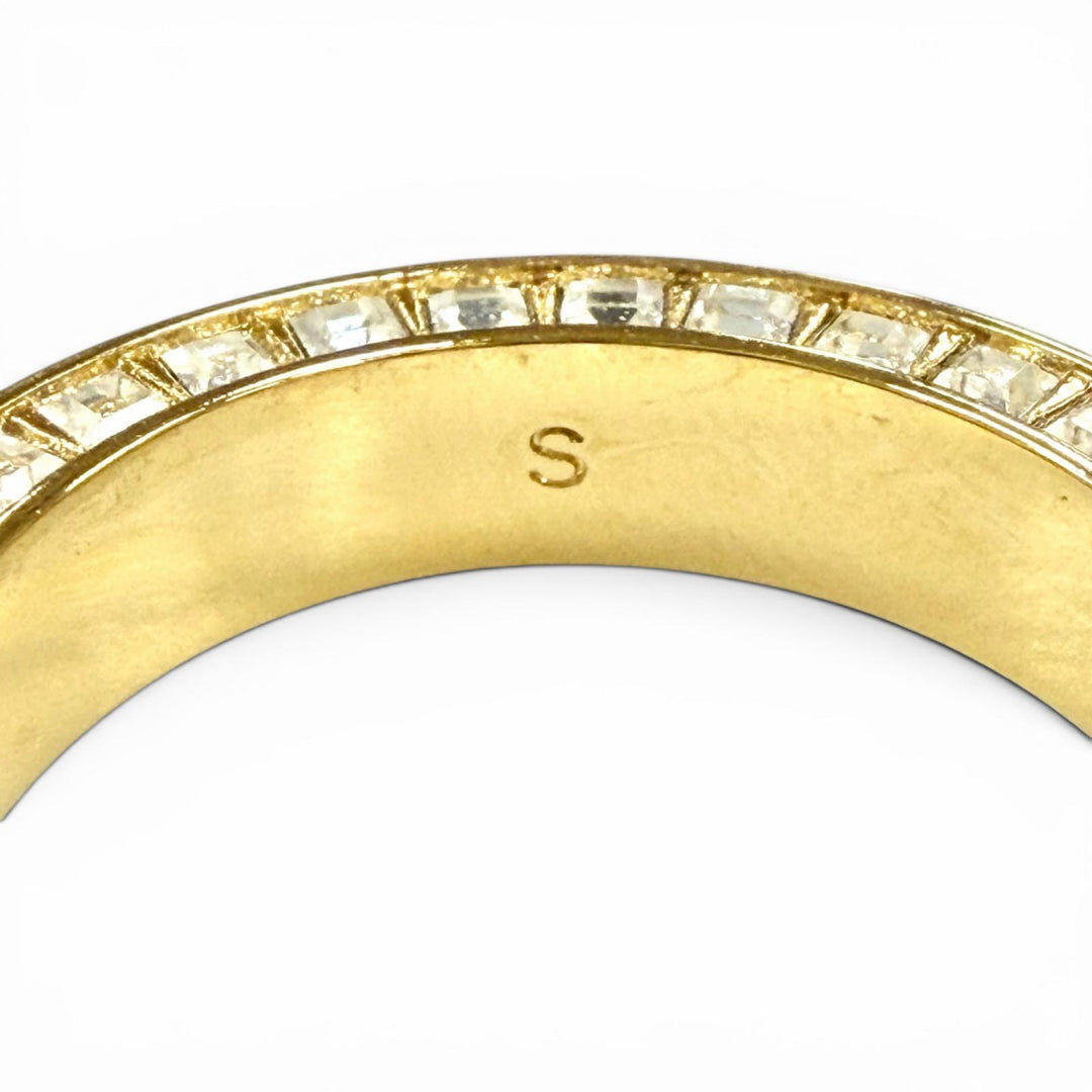 Excellent DIOR Ring ring NIGHT CODE Night Code Ring white Women S
