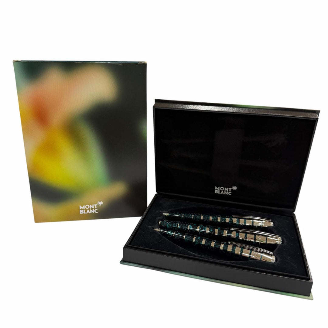 Pristine MONTBLANC fountain pen Author Series 2008: George Bernard Shaw Silver