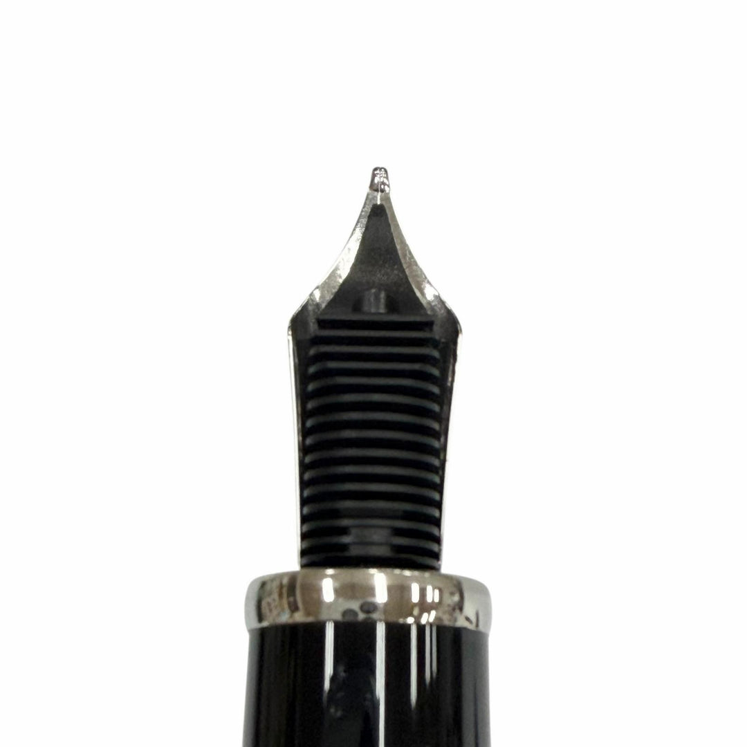 Pristine MONTBLANC fountain pen Author Series 2008: George Bernard Shaw Silver