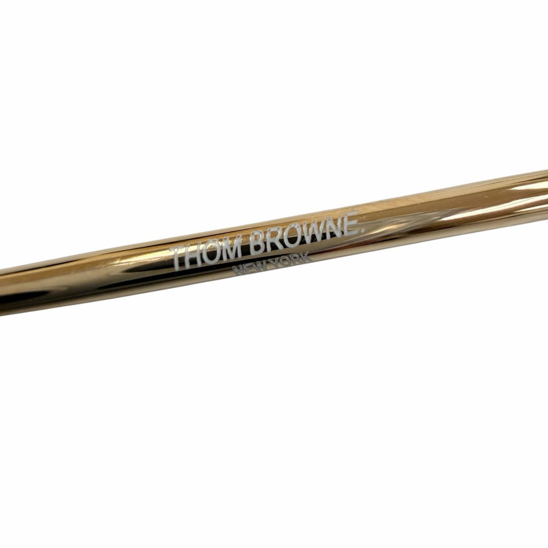 Excellent THOM BROWNE Glasses Two-bridge half-rim Boston style glasses. TB-903