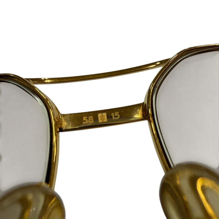 Great Cartier Glasses Trinity Two-bridge half-rim gold mens