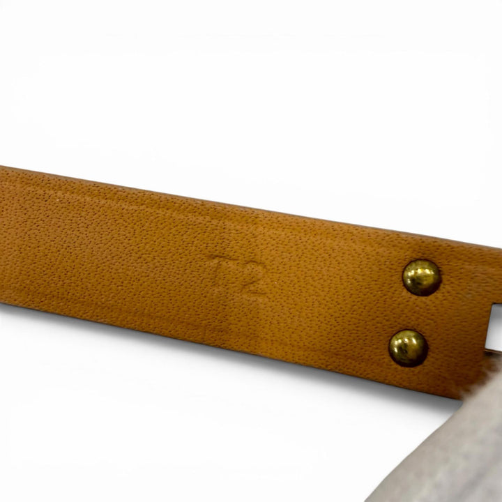 Pristine HERMES bracelet mini kelly double tour leather leather Women