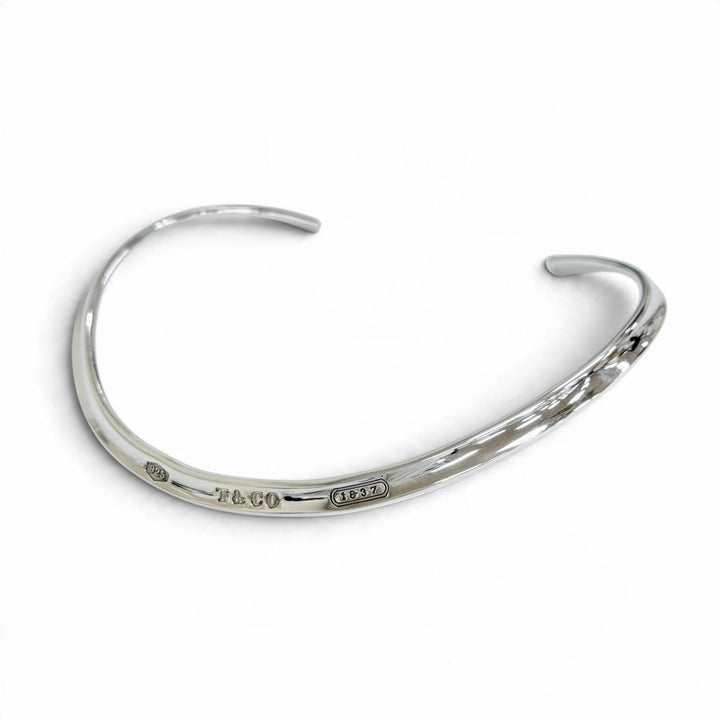Great TIFFANY&Co. choker 1837 Narrow Choker Omega Accessories Silver 925 Women