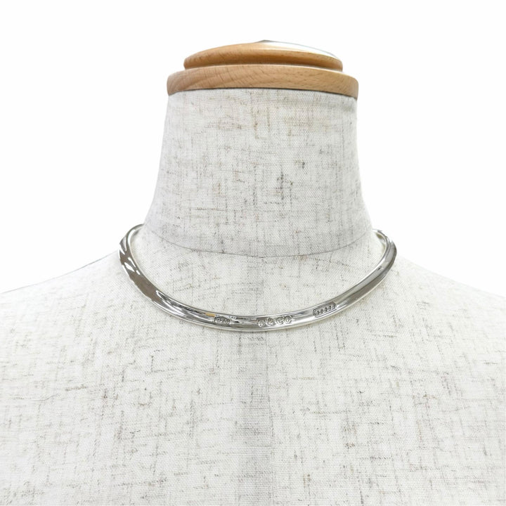 Great TIFFANY&Co. choker 1837 Narrow Choker Omega Accessories Silver 925 Women
