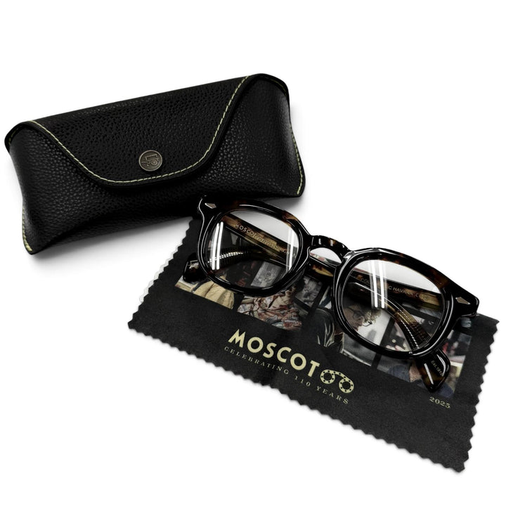 Excellent MOSCOT Glasses MEKLER Classic Havana Wellington Brown demi mens