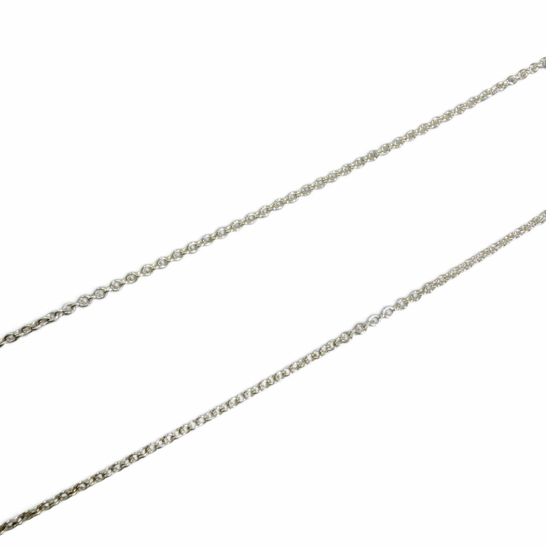 Great TIFFANY&Co. Necklace Ball Long Necklace Silver AG925 Women