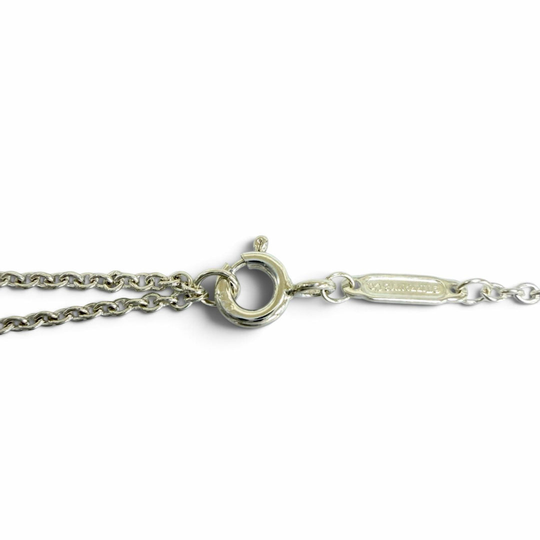 Great TIFFANY&Co. Necklace Ball Long Necklace Silver AG925 Women