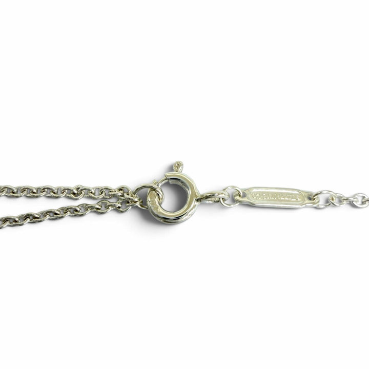 Great TIFFANY&Co. Necklace Ball Long Necklace Silver AG925 Women