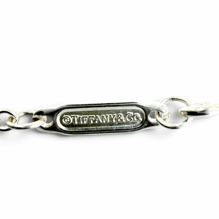Great TIFFANY&Co. Necklace Ball Long Necklace Silver AG925 Women