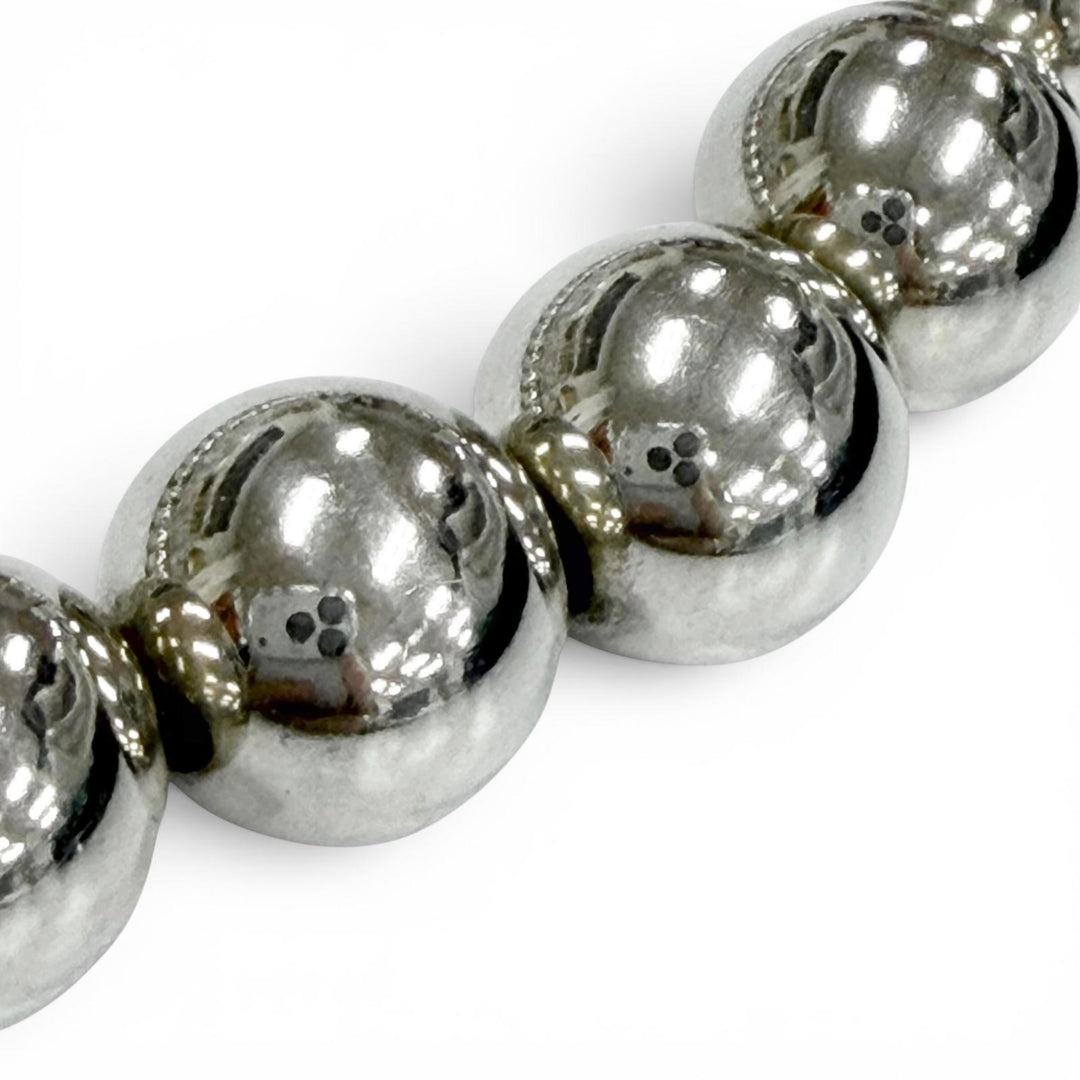 Great TIFFANY&Co. Necklace Hardware ball Silver AG925 mens