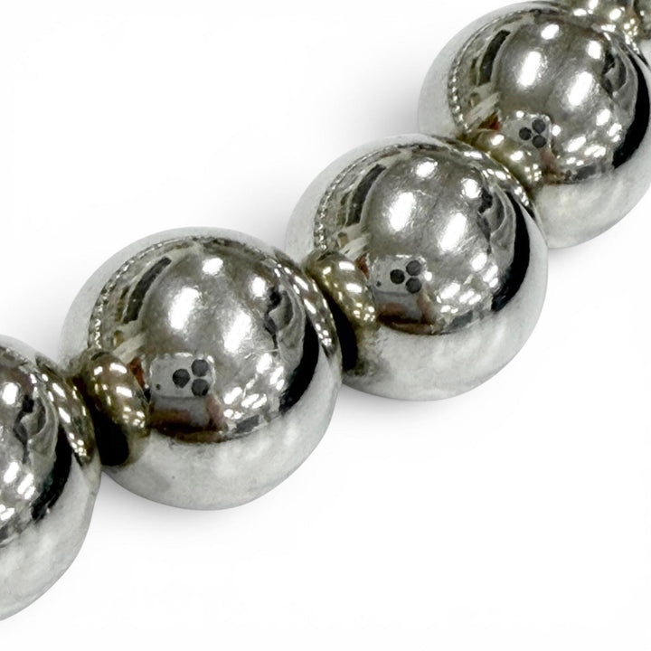 Great TIFFANY&Co. Necklace Hardware ball Silver AG925 mens