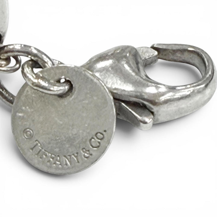Great TIFFANY&Co. Necklace Hardware ball Silver AG925 mens