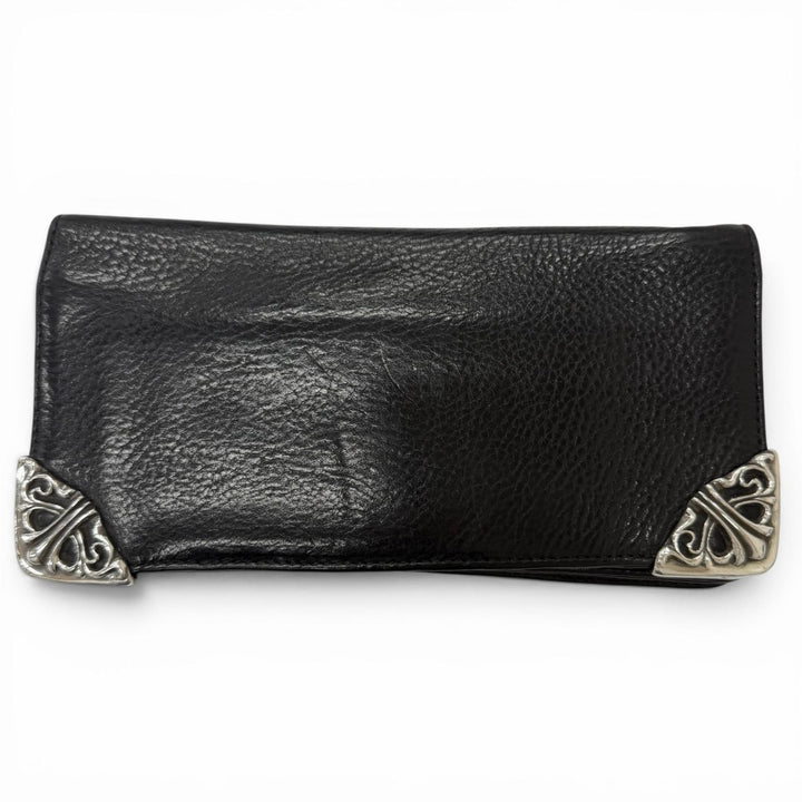 Good CHROME HEARTS Purse LNG SNGL FLD TIPS Single Fold Long Wallet