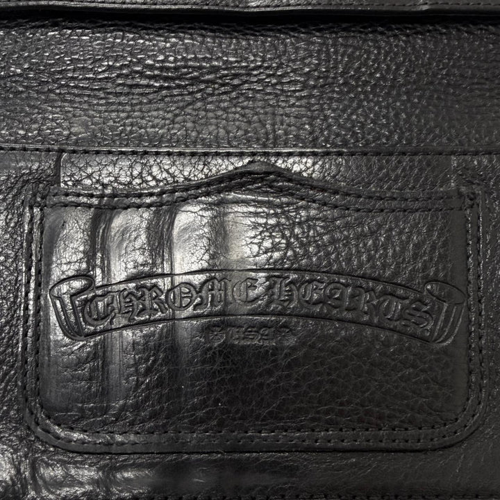 Good CHROME HEARTS Purse LNG SNGL FLD TIPS Single Fold Long Wallet