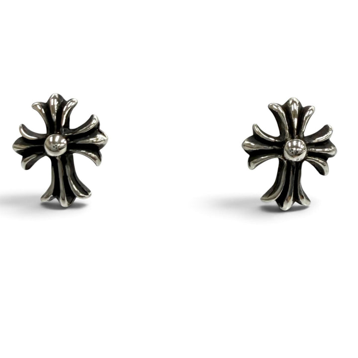 Great CHROME HEARTS Pierce No.2 CH CRS CH Cross Stud Silver 925 Women