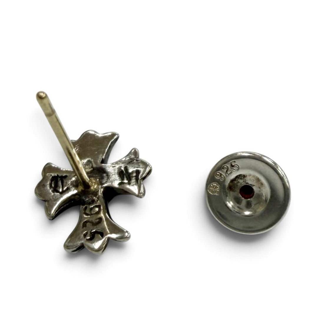 Great CHROME HEARTS Pierce No.2 CH CRS CH Cross Stud Silver 925 Women