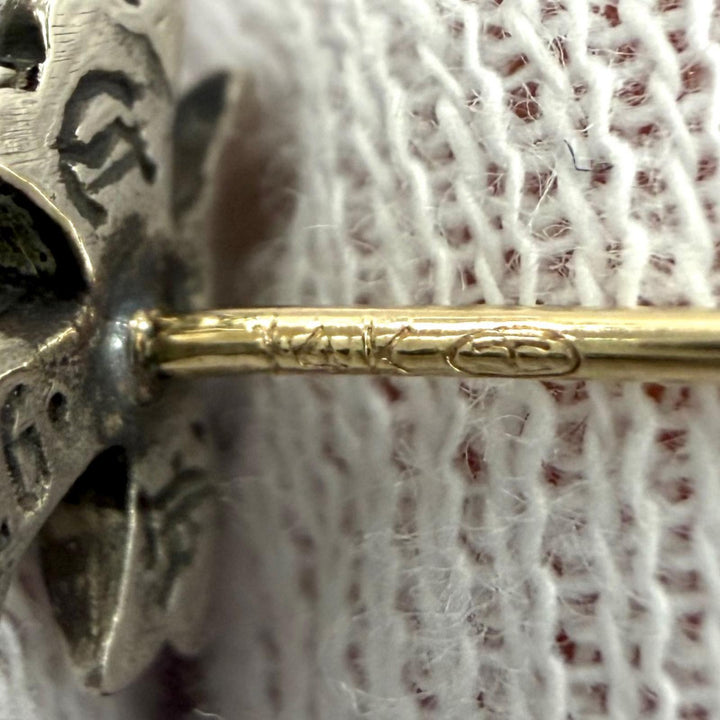 Great CHROME HEARTS Pierce No.2 CH CRS CH Cross Stud Silver 925 Women