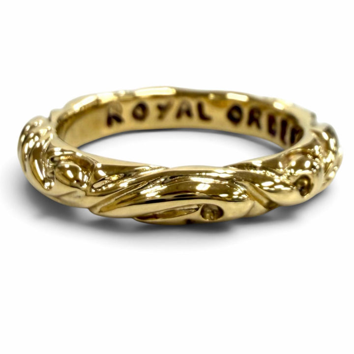 Excellent Royal Order Ring ring ribbon band gold 18K Women