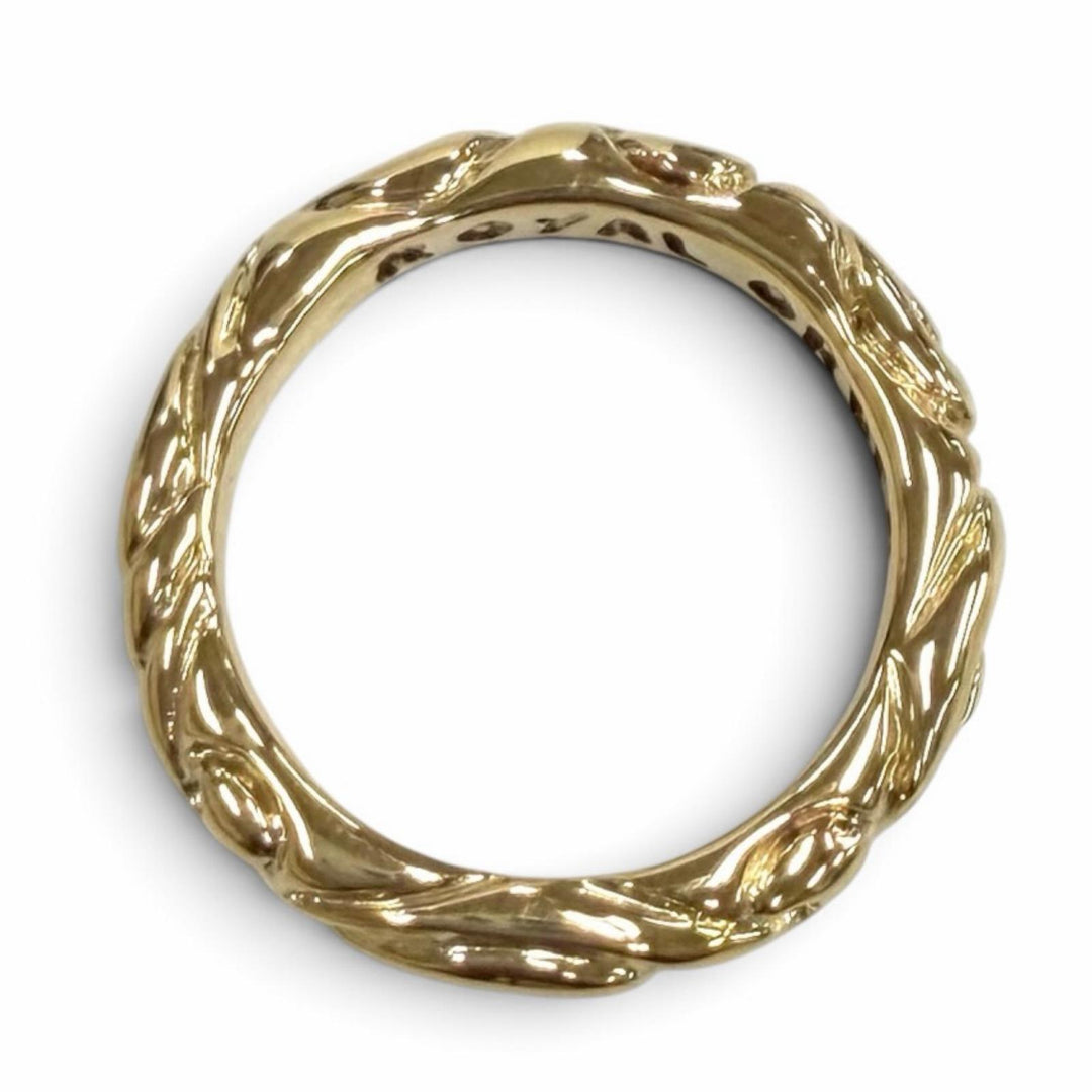 Excellent Royal Order Ring ring ribbon band gold 18K Women