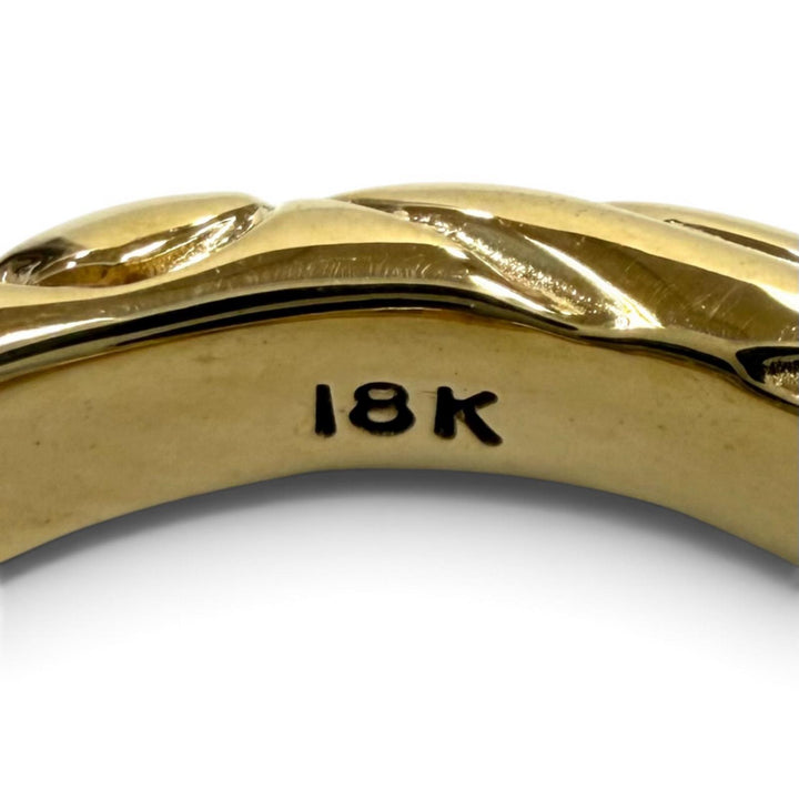 Excellent Royal Order Ring ring ribbon band gold 18K Women