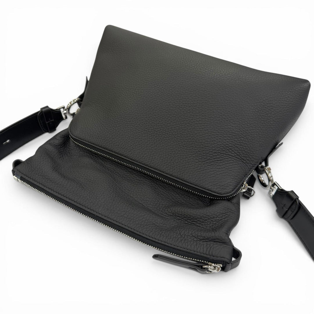 Excellent Maison Margiela 11 Shoulder Bag 5AC City black Calf leather SB1WG0003